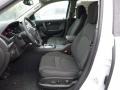 Ebony 2016 GMC Acadia SLE AWD Interior Color