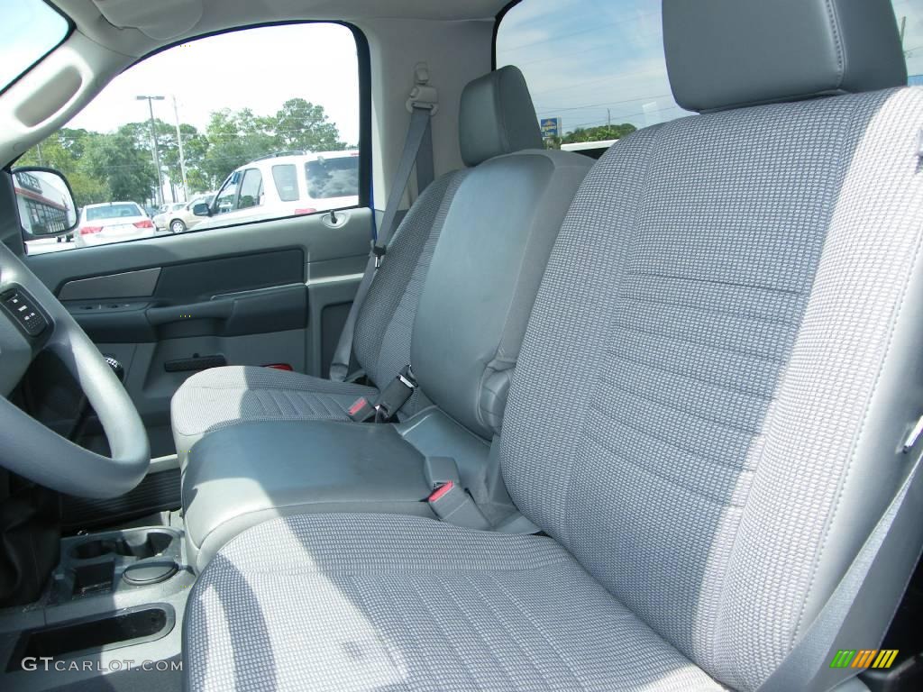 2008 Ram 1500 SXT Regular Cab - Electric Blue Pearl / Medium Slate Gray photo #14