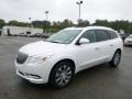 White Frost Tricoat 2016 Buick Enclave Leather AWD Exterior