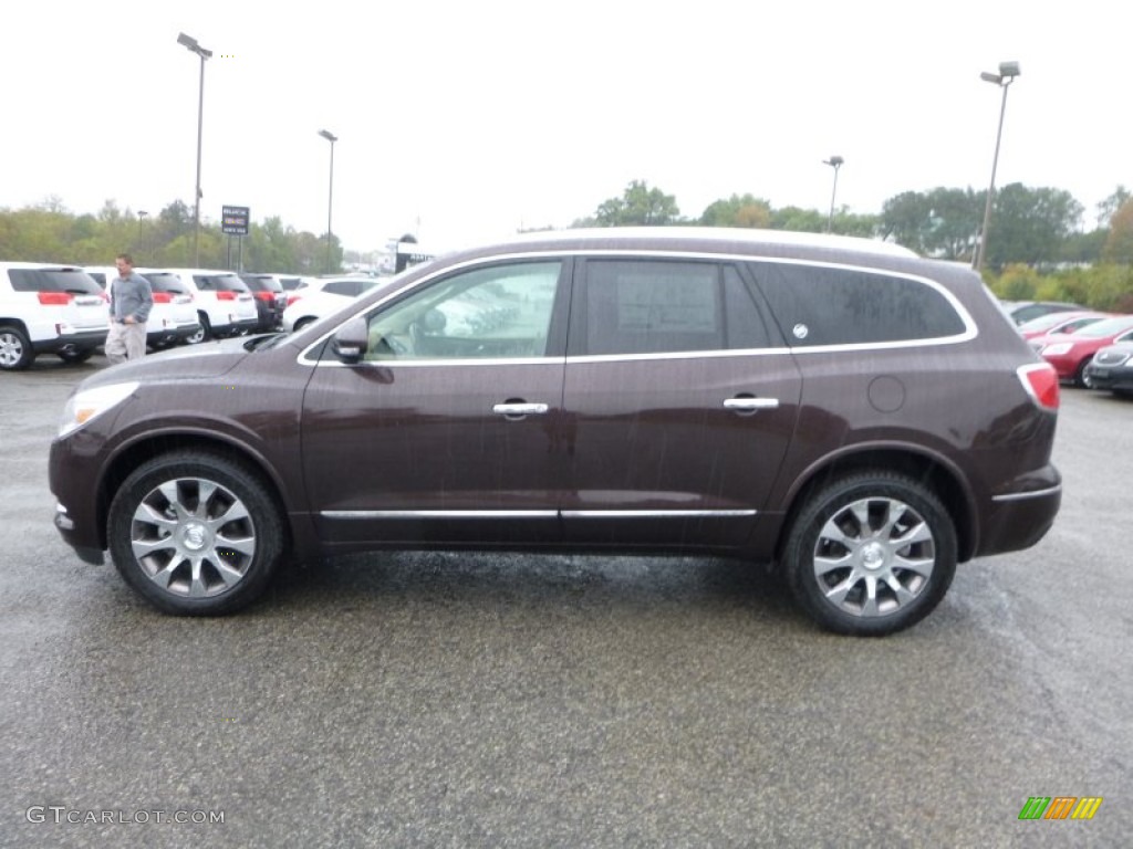 Dark Chocolate Metallic 2016 Buick Enclave Leather AWD Exterior Photo #107485781