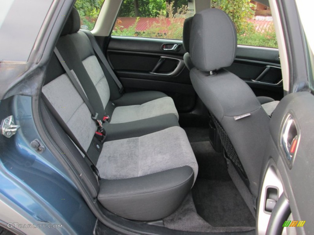 2005 Outback 2.5i Wagon - Atlantic Blue Pearl / Off Black photo #18