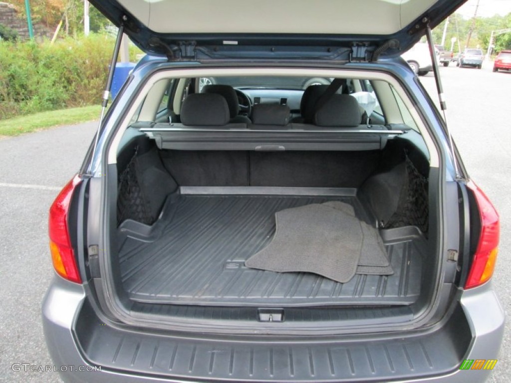 2005 Outback 2.5i Wagon - Atlantic Blue Pearl / Off Black photo #19