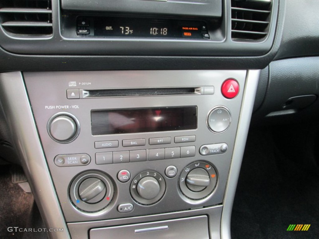 2005 Outback 2.5i Wagon - Atlantic Blue Pearl / Off Black photo #24