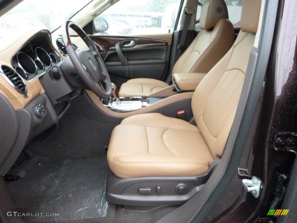 2016 Enclave Leather AWD - Dark Chocolate Metallic / Choccachino/Cocoa photo #15