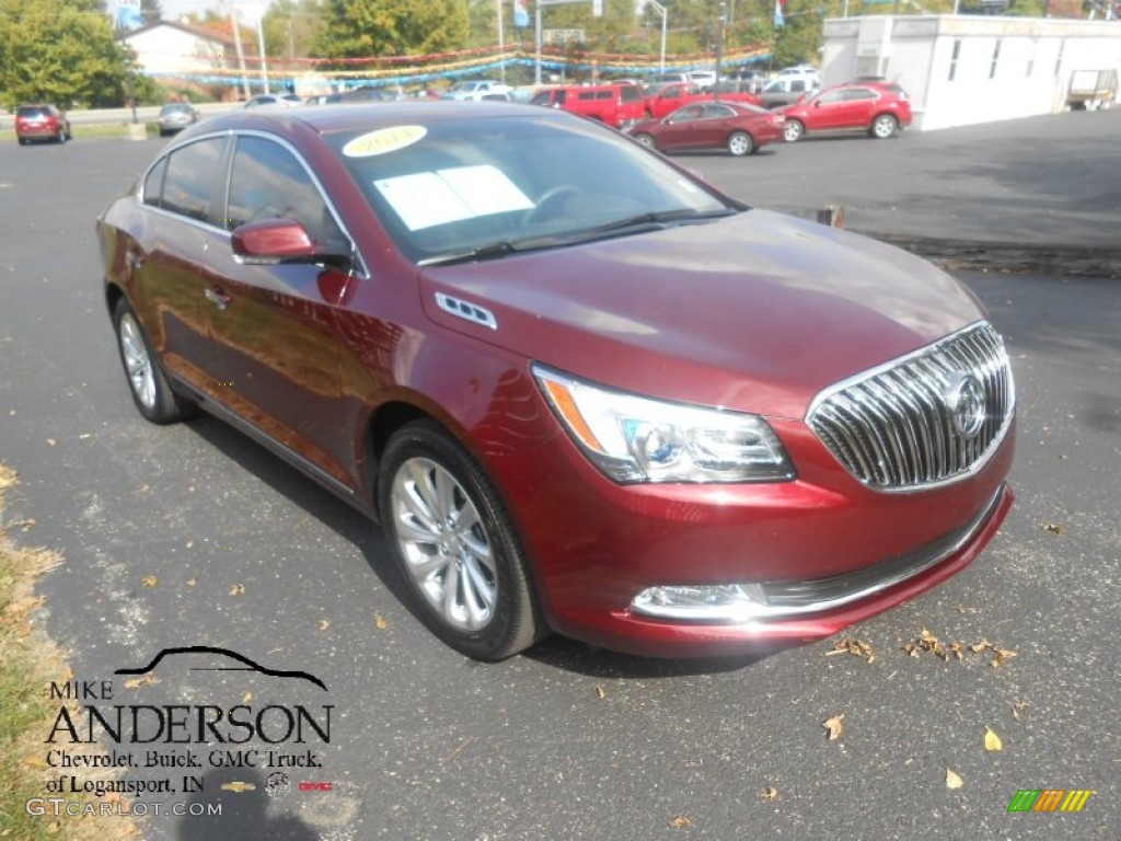 Deep Garnet Metallic Buick LaCrosse