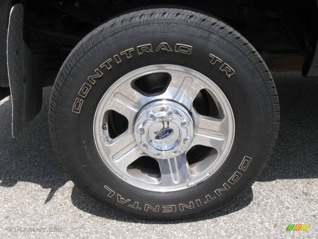 2007 F350 Super Duty Lariat Crew Cab 4x4 - Dark Shadow Grey Metallic / Medium Flint photo #4