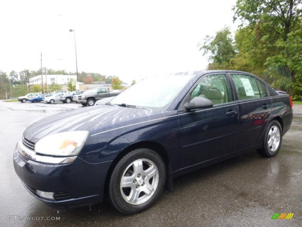 2004 Malibu LT V6 Sedan - Navy Blue Metallic / Neutral photo #1