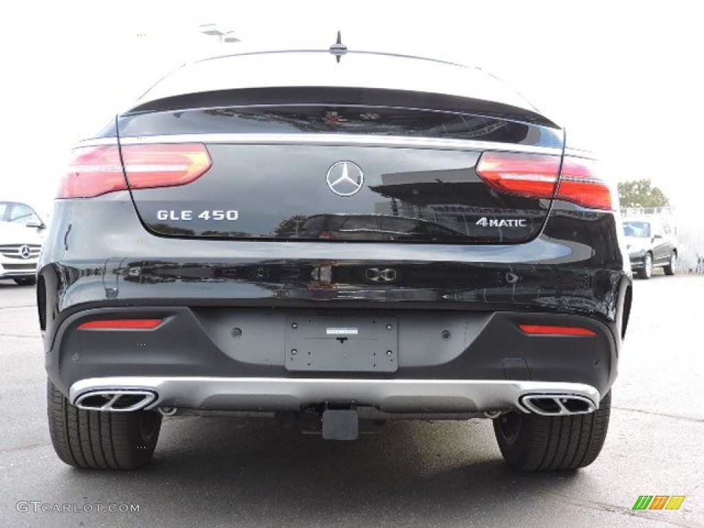 2016 GLE 450 AMG 4Matic Coupe - Obsidian Black Metallic / Black photo #4