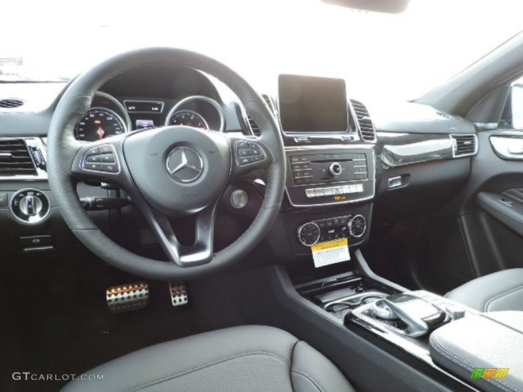 Black Interior 2016 Mercedes-Benz GLE 450 AMG 4Matic Coupe Photo #107490171
