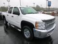 Summit White - Silverado 1500 LS Crew Cab 4x4 Photo No. 7