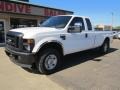 Oxford White 2008 Ford F250 Super Duty XL SuperCab 4x4