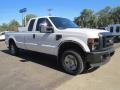 Oxford White - F250 Super Duty XL SuperCab 4x4 Photo No. 2