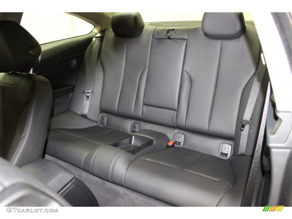 Black Interior 2015 BMW 4 Series 428i Coupe Photo #107492275