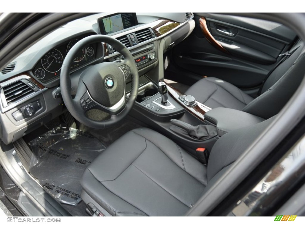 2015 3 Series 328i xDrive Sedan - Black Sapphire Metallic / Black photo #10