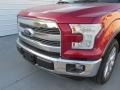 2015 Ruby Red Metallic Ford F150 King Ranch SuperCrew  photo #10