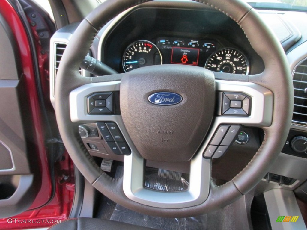 2015 Ford F150 King Ranch SuperCrew Steering Wheel Photos