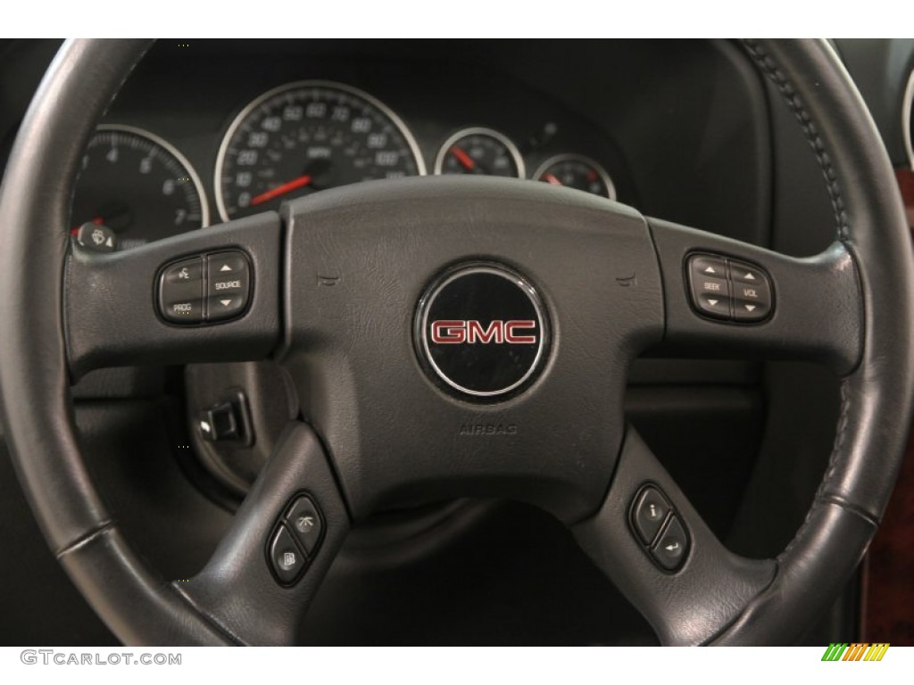 2008 Envoy SLT 4x4 - Steel Gray Metallic / Ebony photo #6