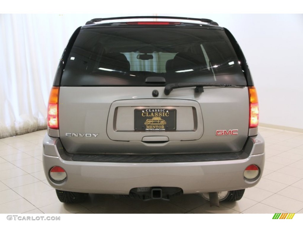 2008 Envoy SLT 4x4 - Steel Gray Metallic / Ebony photo #14