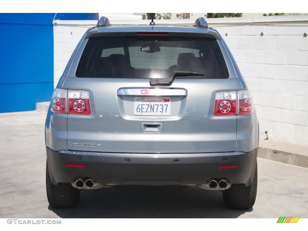 2008 Acadia SLT - Blue-Gold Crystal Metallic / Ebony photo #9