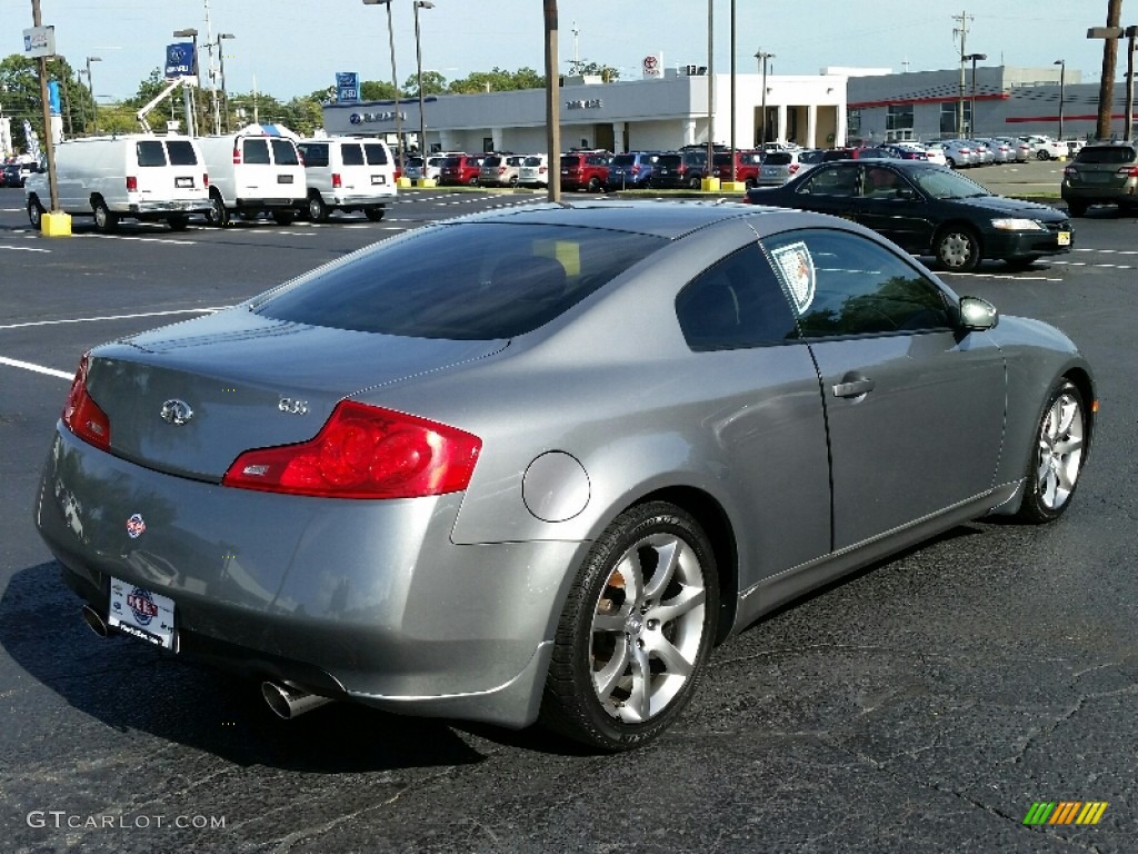 2006 G 35 Coupe - Diamond Graphite Metallic / Stone photo #7