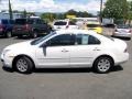 2009 White Suede Ford Fusion S  photo #2