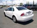 2009 White Suede Ford Fusion S  photo #3