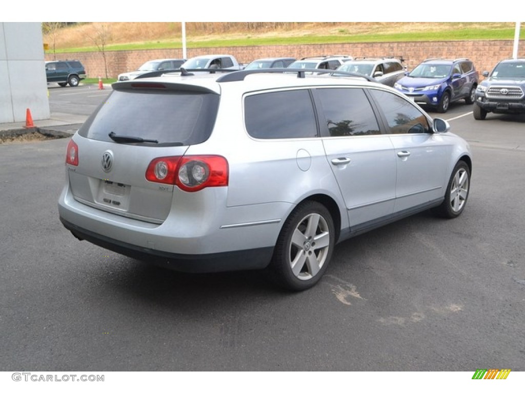 2008 Passat Komfort Wagon - Reflex Silver / Black photo #2