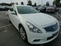 Moonlight White - G 37 Journey Sedan Photo No. 1