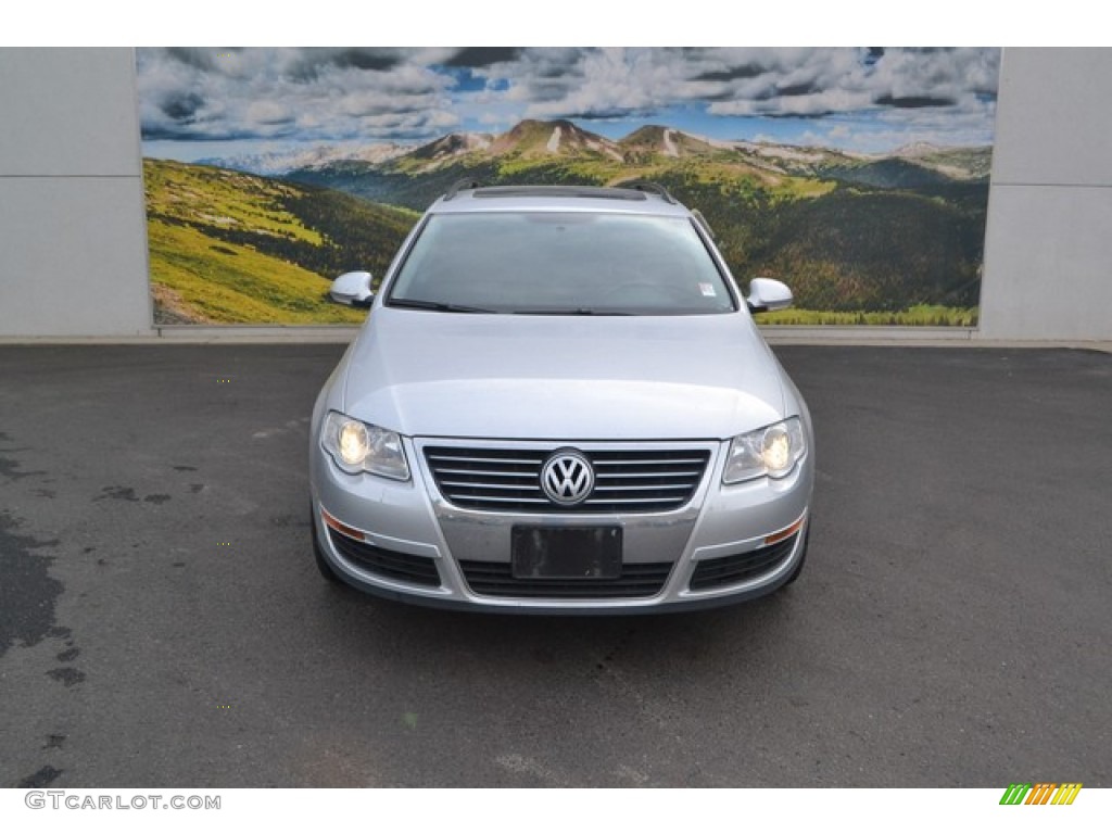 2008 Passat Komfort Wagon - Reflex Silver / Black photo #6