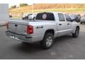 2005 Bright Silver Metallic Dodge Dakota SLT Quad Cab 4x4  photo #2