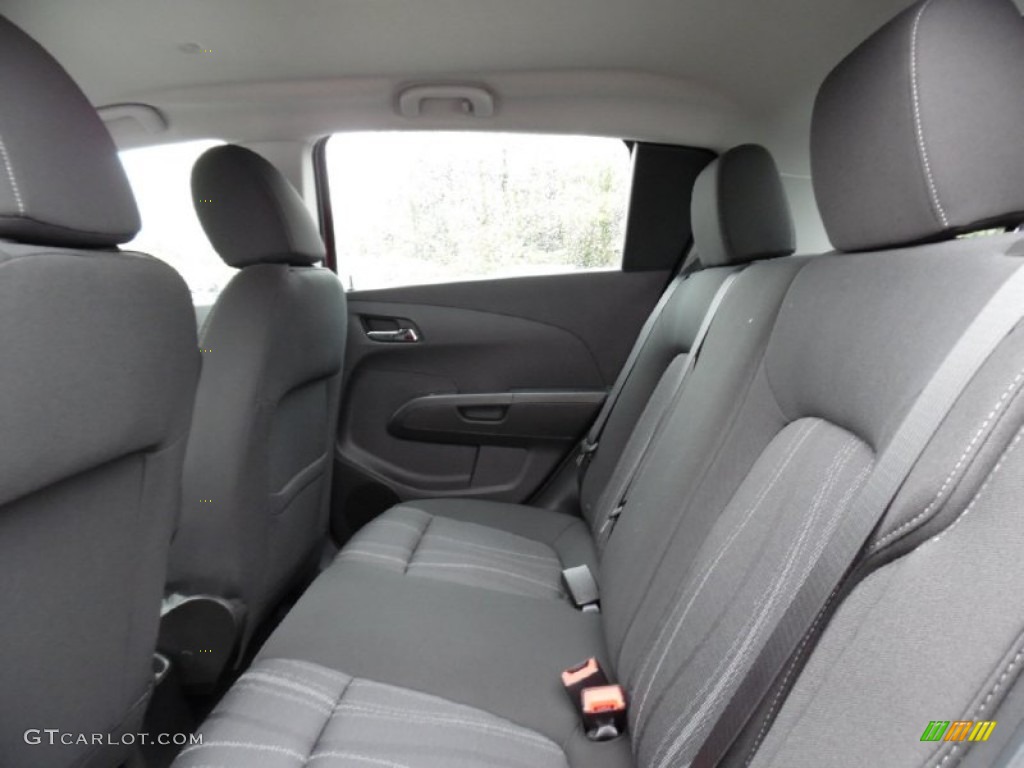 Jet Black/Dark Titanium Interior 2016 Chevrolet Sonic LT Hatchback Photo #107505005