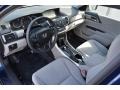  2013 Accord LX Sedan Gray Interior