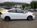 2016 Bright White Dodge Dart SE  photo #8