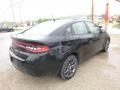 2016 Pitch Black Dodge Dart SE  photo #8