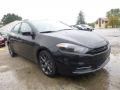 2016 Pitch Black Dodge Dart SE  photo #11