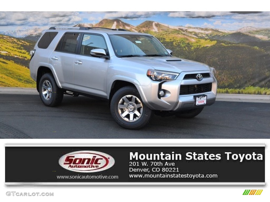 Classic Silver Metallic Toyota 4Runner