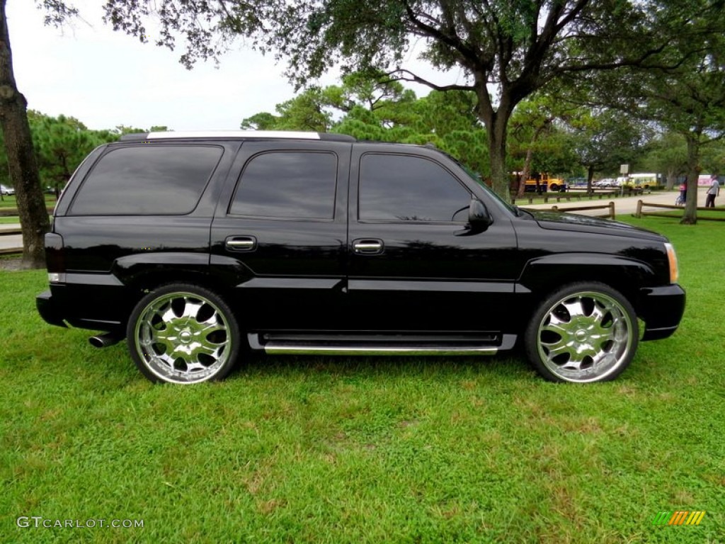 2003 Escalade  - Sable Black / Pewter photo #3
