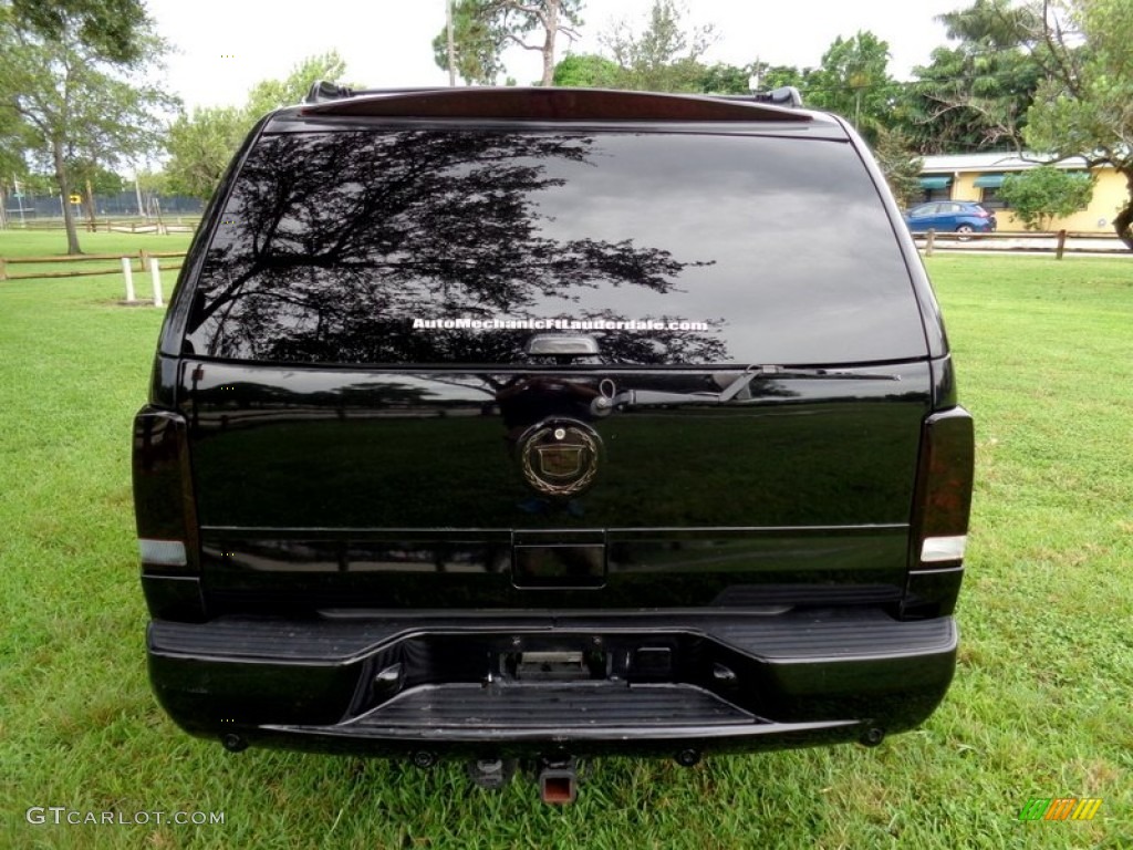 2003 Escalade  - Sable Black / Pewter photo #7