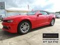 2015 Red Hot Chevrolet Camaro LT Convertible  photo #1