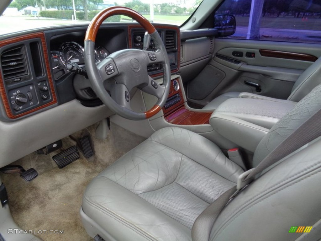 Pewter Interior 2003 Cadillac Escalade Standard Escalade Model Photo #107508533