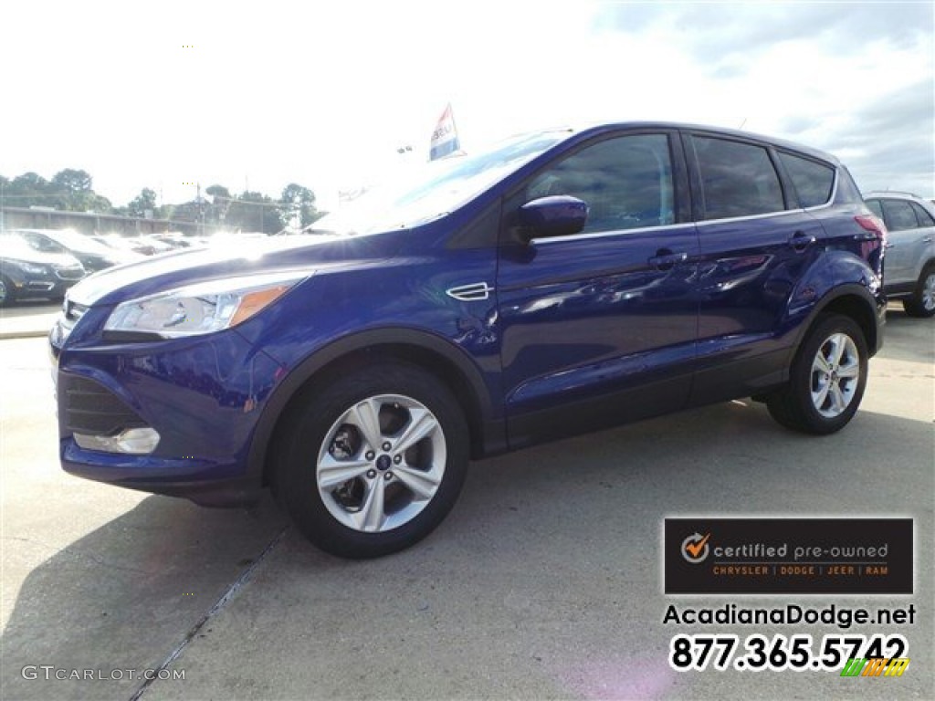Deep Impact Blue Metallic Ford Escape