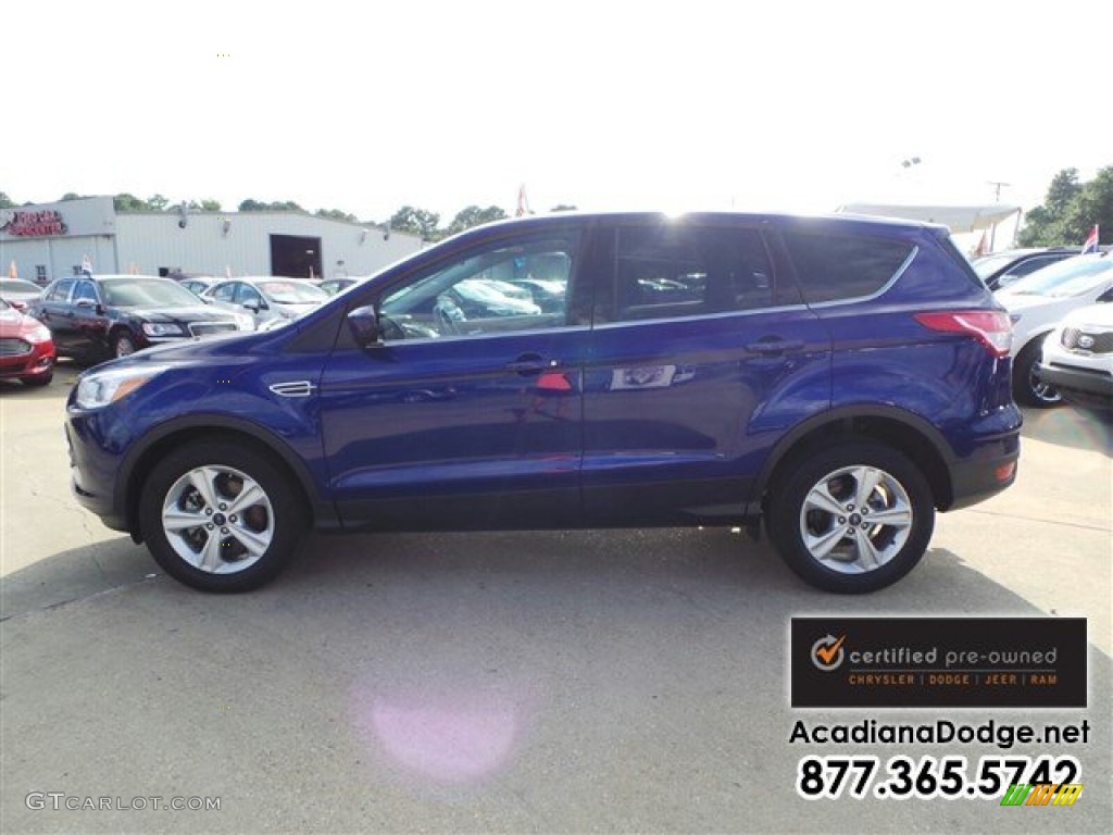 2015 Escape SE 4WD - Deep Impact Blue Metallic / Medium Light Stone photo #3