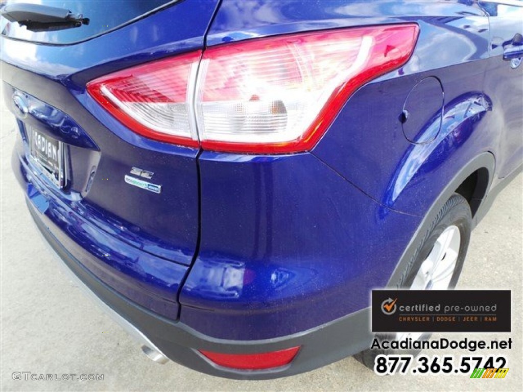 2015 Escape SE 4WD - Deep Impact Blue Metallic / Medium Light Stone photo #9