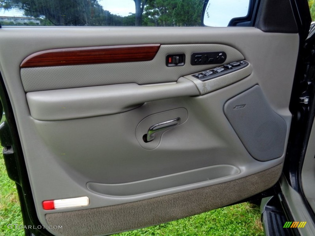 2003 Cadillac Escalade Standard Escalade Model Pewter Door Panel Photo #107509184