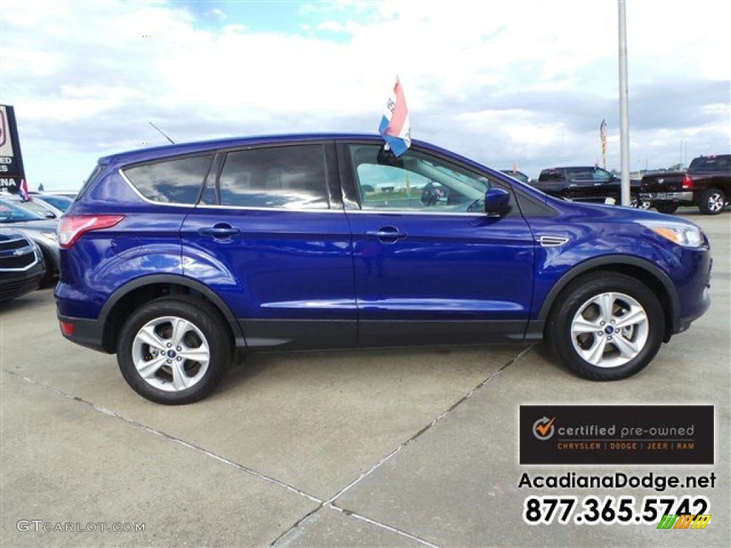 2015 Escape SE 4WD - Deep Impact Blue Metallic / Medium Light Stone photo #10