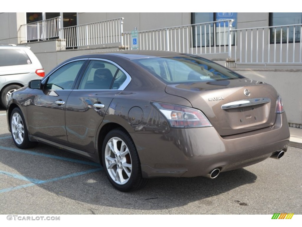 2012 Maxima 3.5 S - Java Metallic / Charcoal photo #5