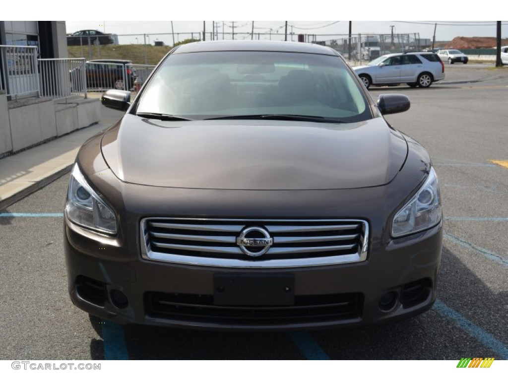 2012 Maxima 3.5 S - Java Metallic / Charcoal photo #8