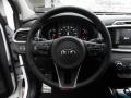 2016 Kia Sorento Premium Black Interior Steering Wheel Photo