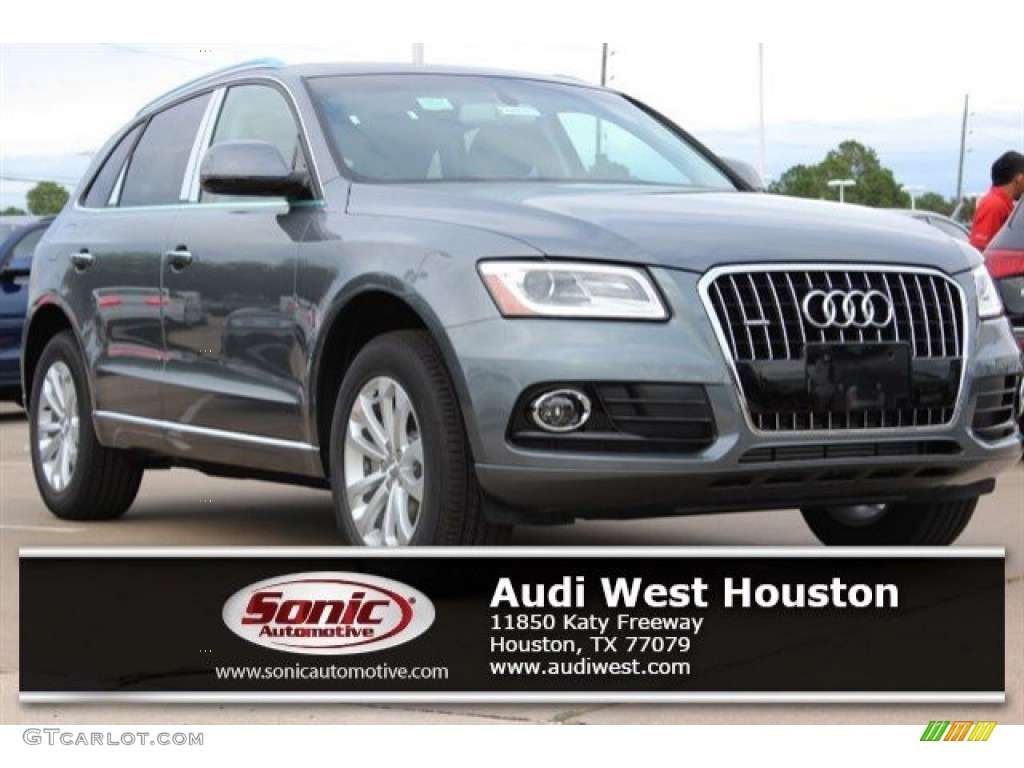 2016 Q5 2.0 TFSI Premium quattro - Monsoon Gray Metallic / Black photo #1