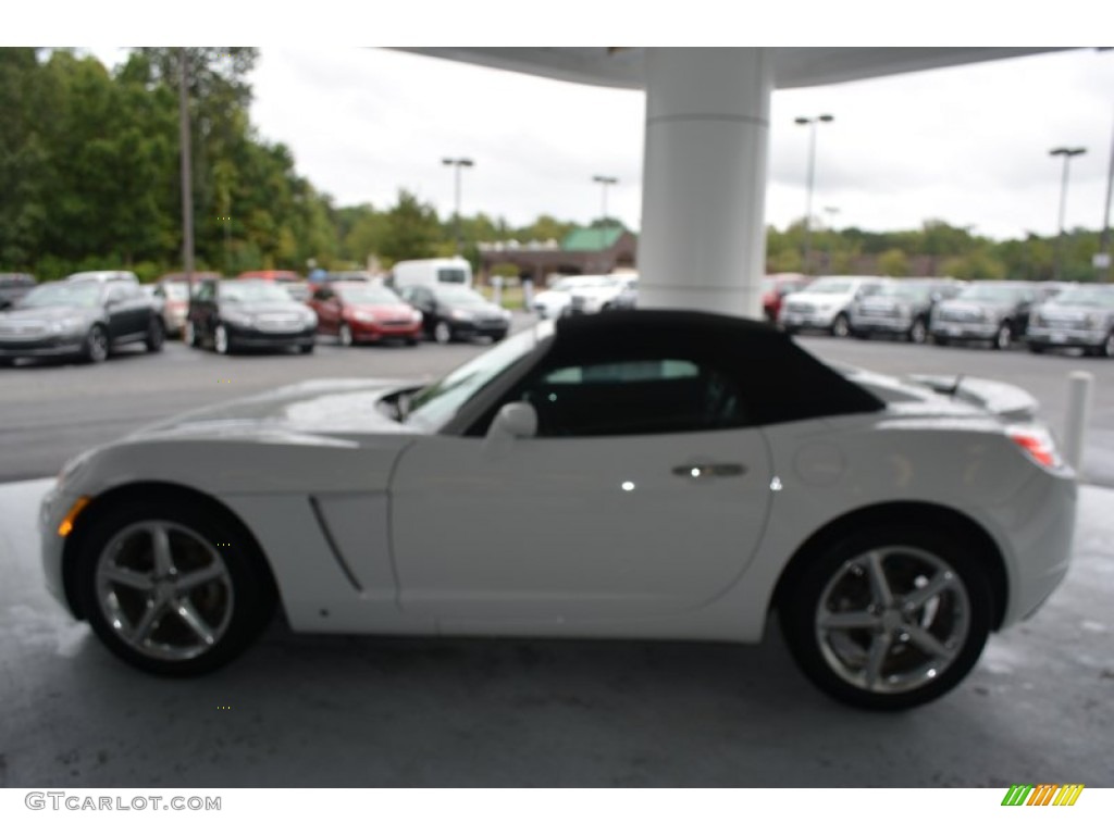 2008 Sky Red Line Roadster - Polar White / Black photo #6